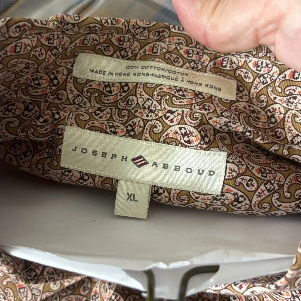 Joseph Abboud Paisley Print Shirt